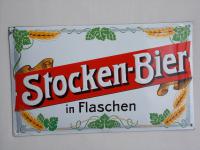 Stocken Bier in FLaschen